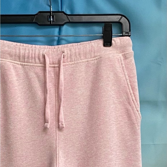Frank & Eileen Tee Lab Drawstring Triple Fleece Sweatpants Raw Hem Size: XS Pink - Picture 4 of 16